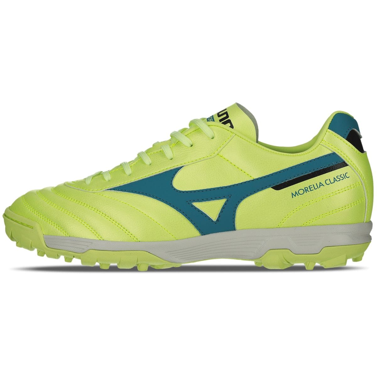Vista principal Chuteira Society Masculina Mizuno Morelia Classic AS Verde Mizuno