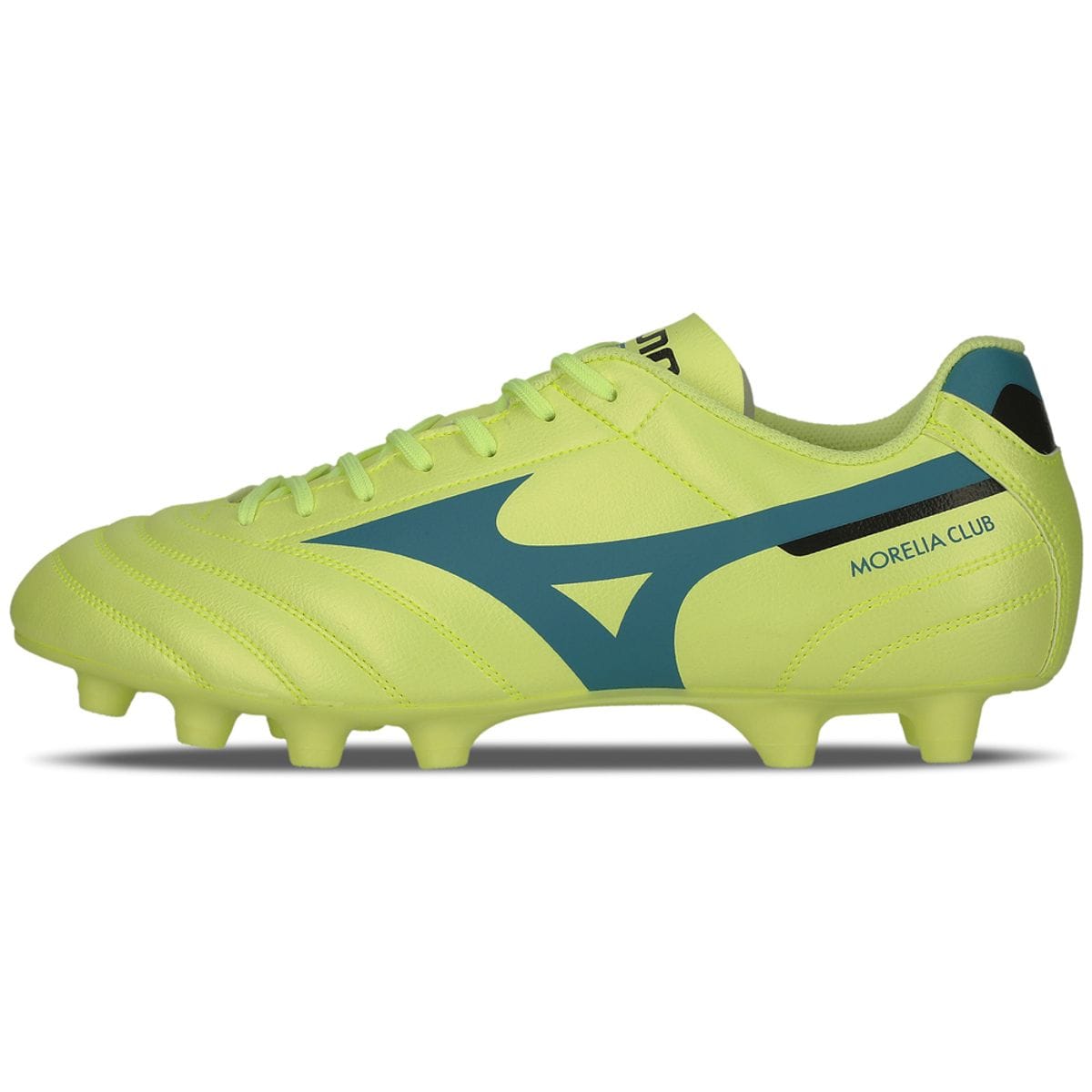 Vista principal Chuteira de Campo Masculina Mizuno Morelia Club MD Verde Mizuno