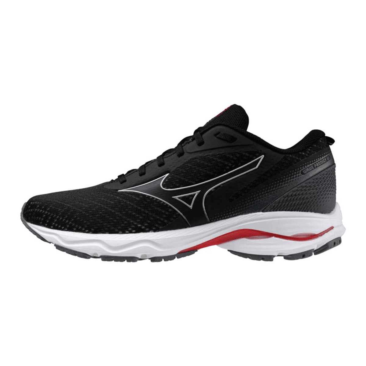 Vista principal Tênis de Corrida Masculino Mizuno Wave Prodigy 6 Preto Mizuno