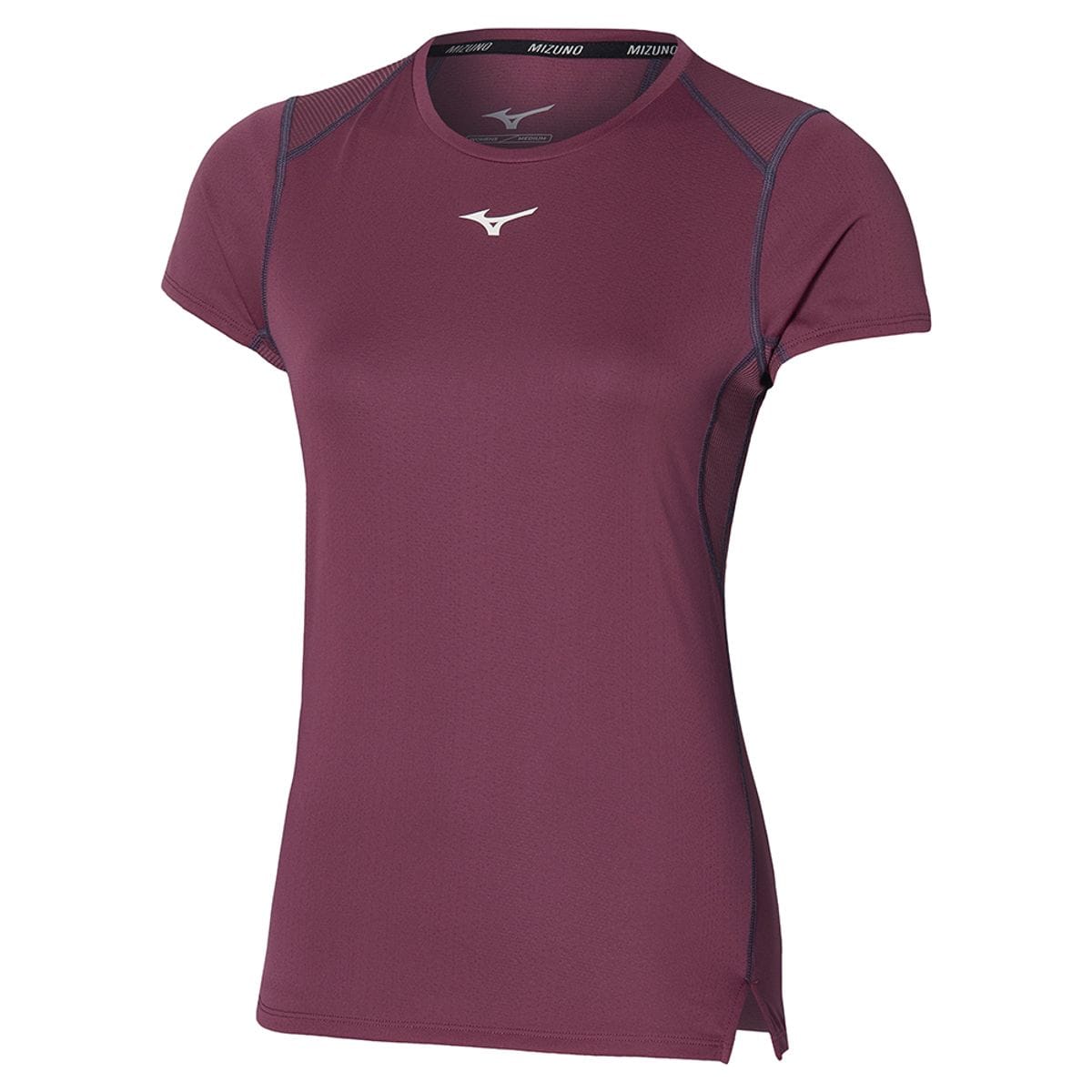 Camiseta de Treino Feminina Mizuno Dryaeroflow Roxo