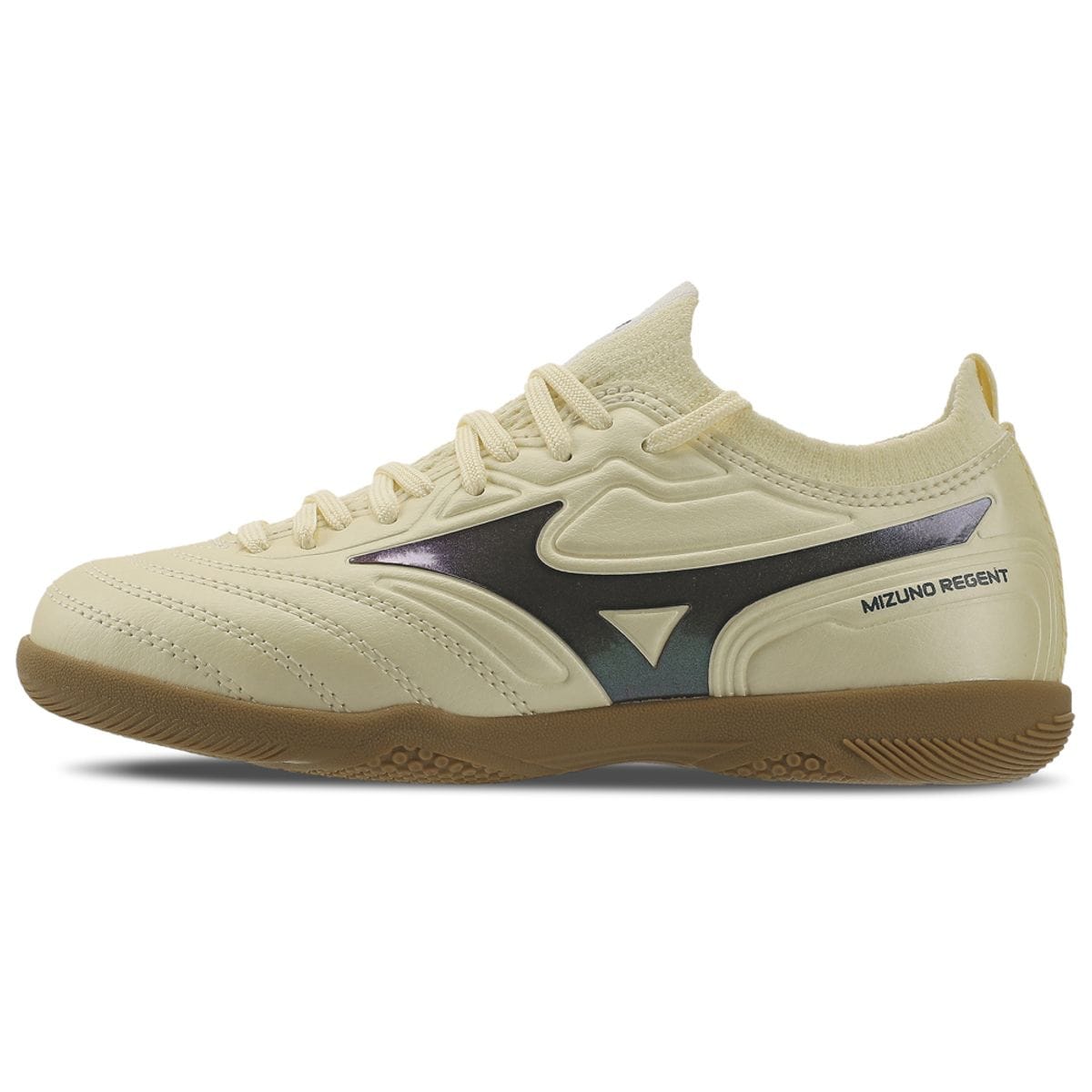 Chuteira Futsal Mizuno Regent IN Junior Bege