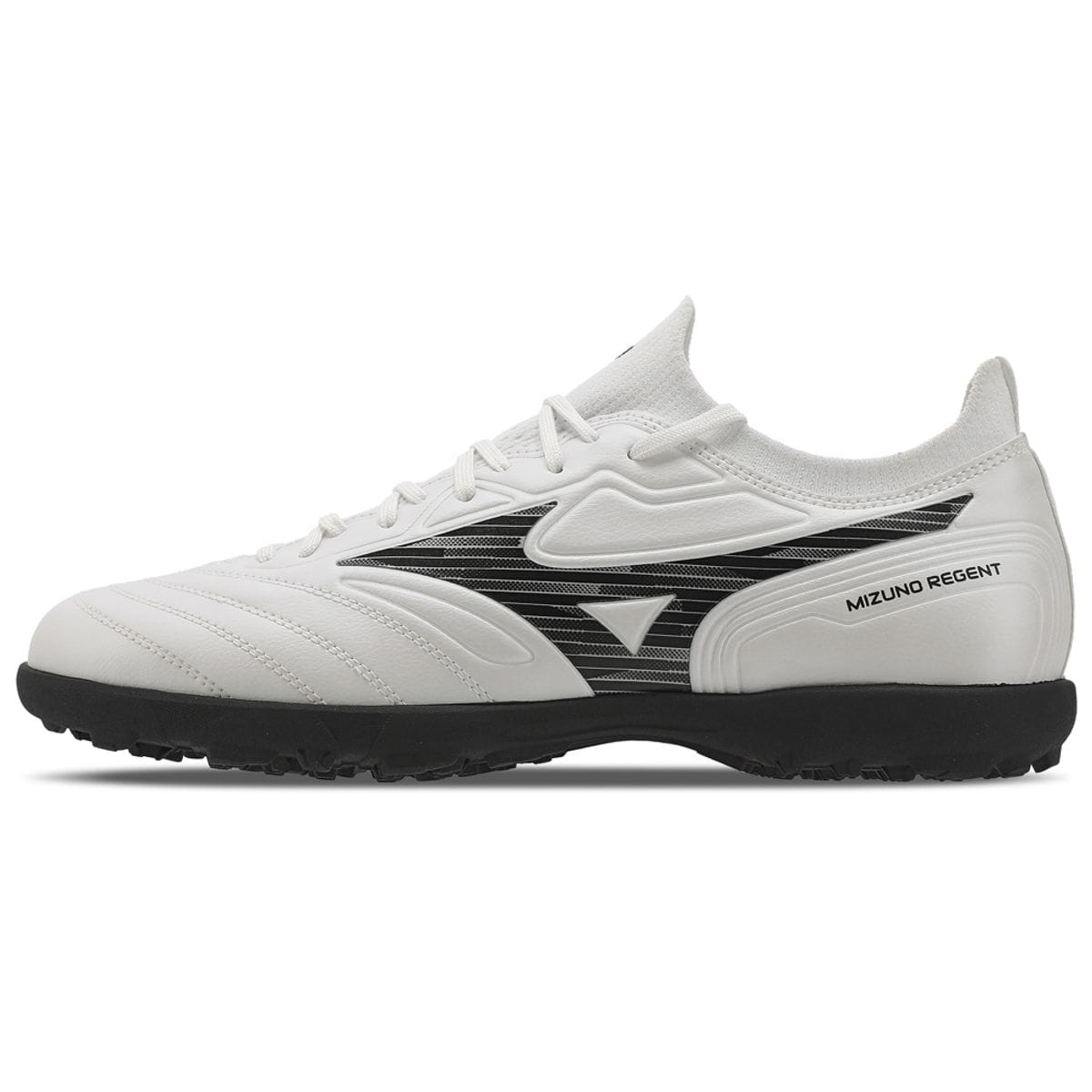 Vista principal Chuteira Society Masculina Mizuno Regent AS Branco Mizuno