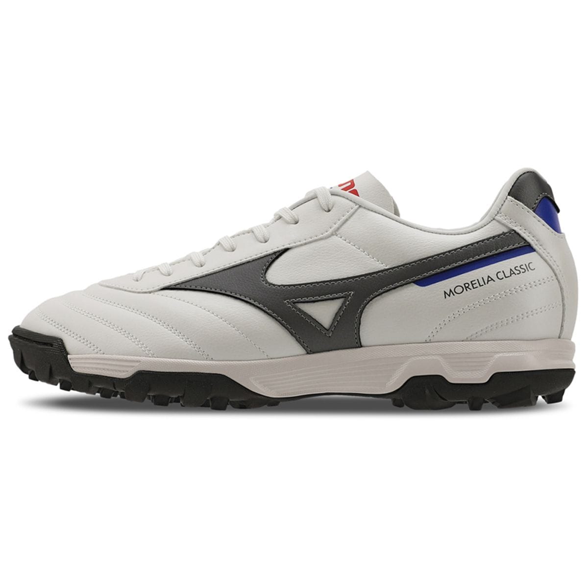 Vista principal Chuteira Society Masculina Mizuno Morelia Classic AS Branco Mizuno