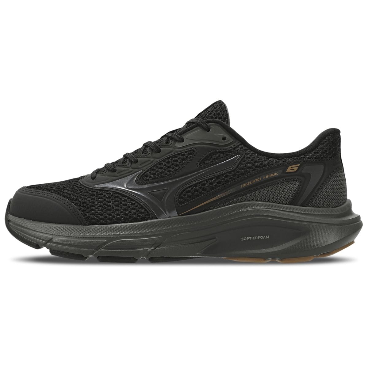 Vista principal Tênis Casual Masculino Mizuno Hawk 6 Preto Mizuno