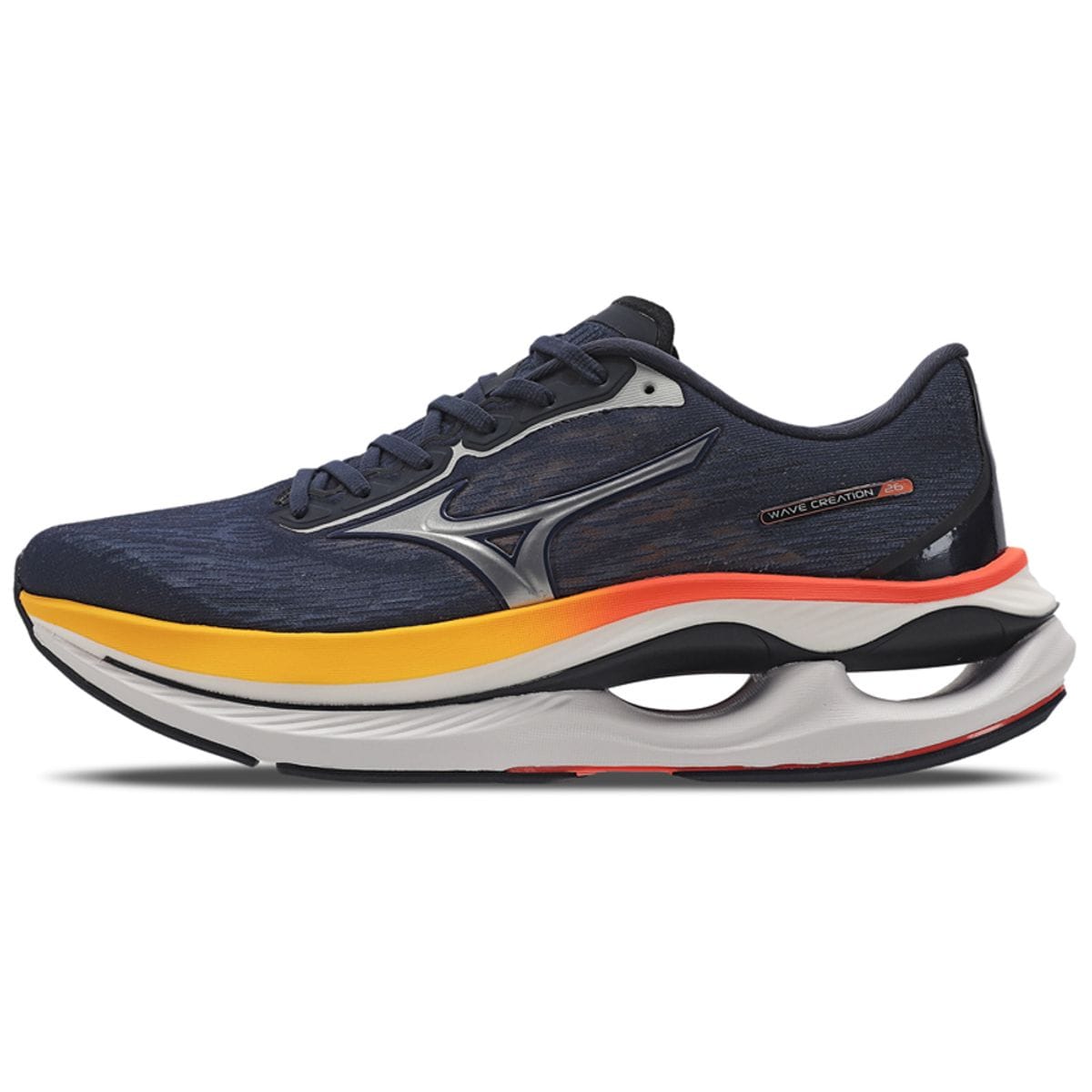 Vista principal Tênis de Corrida Masculino Mizuno Wave Creation 26 Azul Mizuno