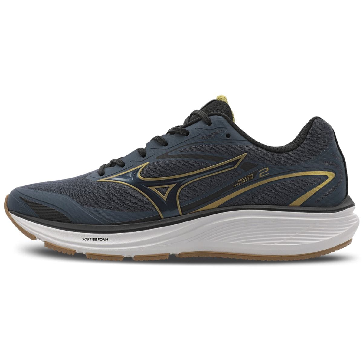 Vista principal Tênis de Corrida Mizuno Atlantis 2 Masculino Azul Mizuno