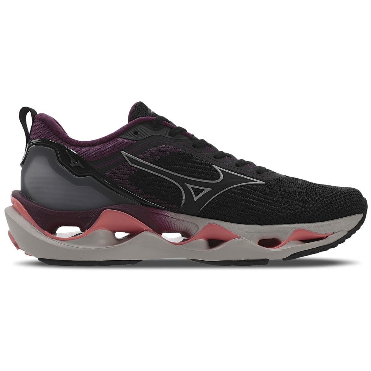Tênis de Corrida Feminino Mizuno Wave Stratos 3 Preto