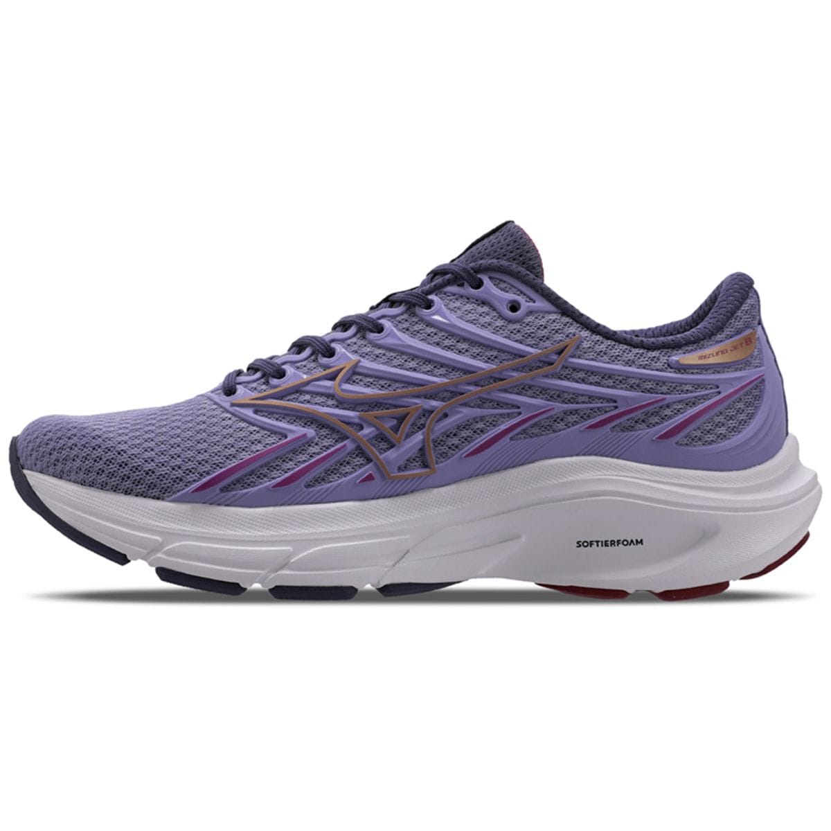Tênis de Corrida Feminino Mizuno Jet 8 Roxo
