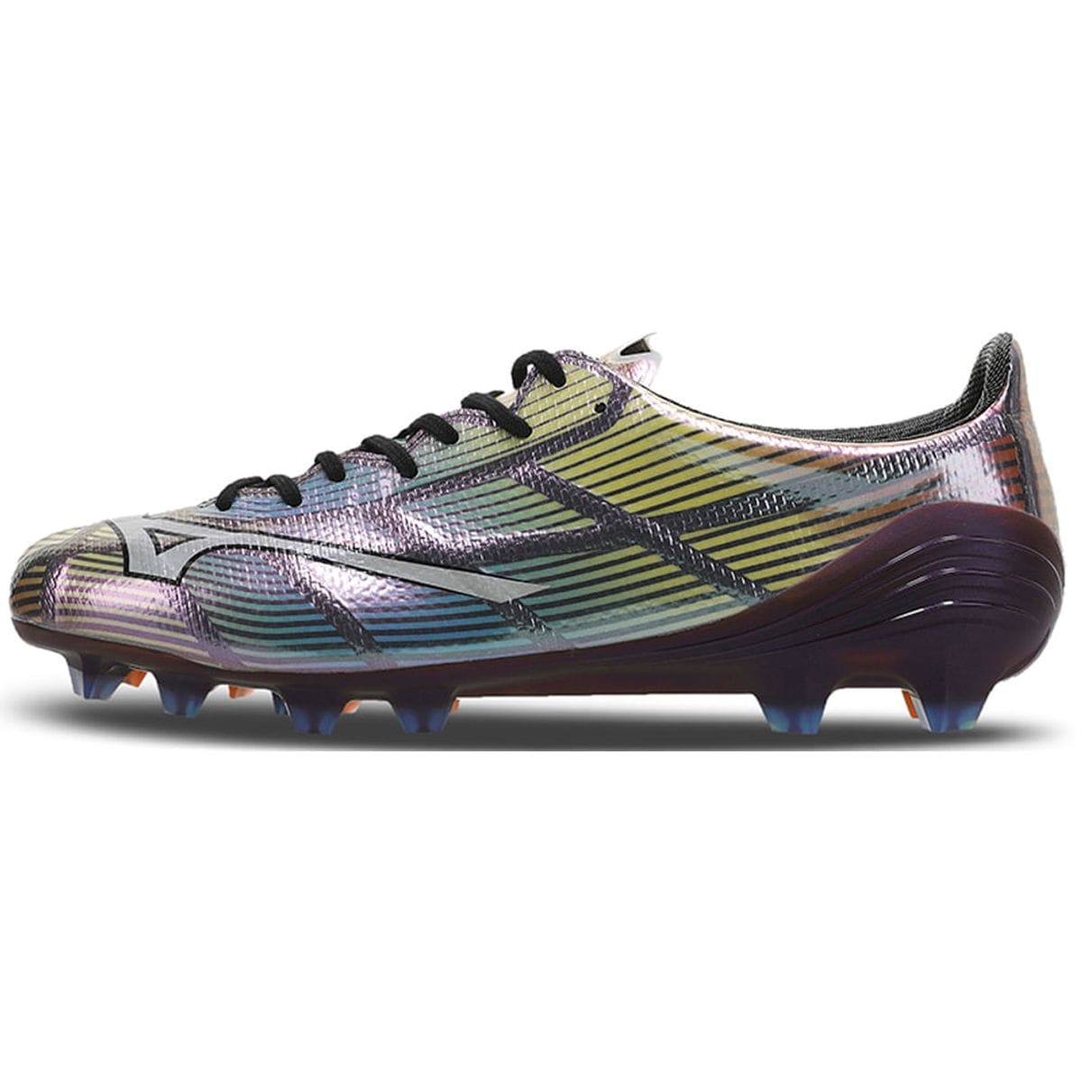 Chuteira de Campo Masculina Mizuno Alpha II Japan MD Multicolor
