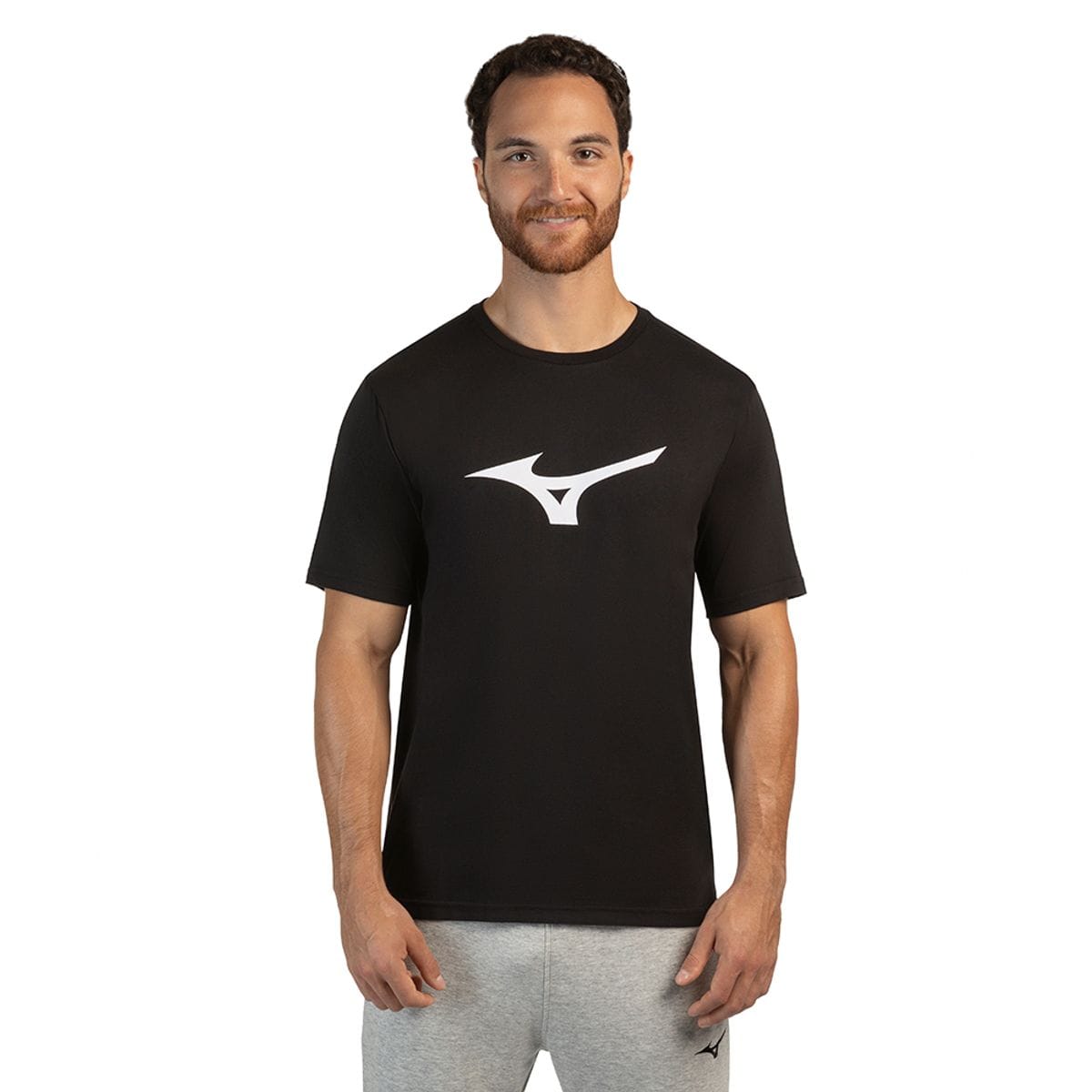 Camiseta Masculina Mizuno Basic Big Preto