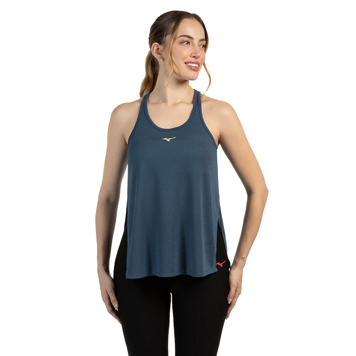 Regata de Corrida Feminina Mizuno Soul Fit Fresh 2 Azul