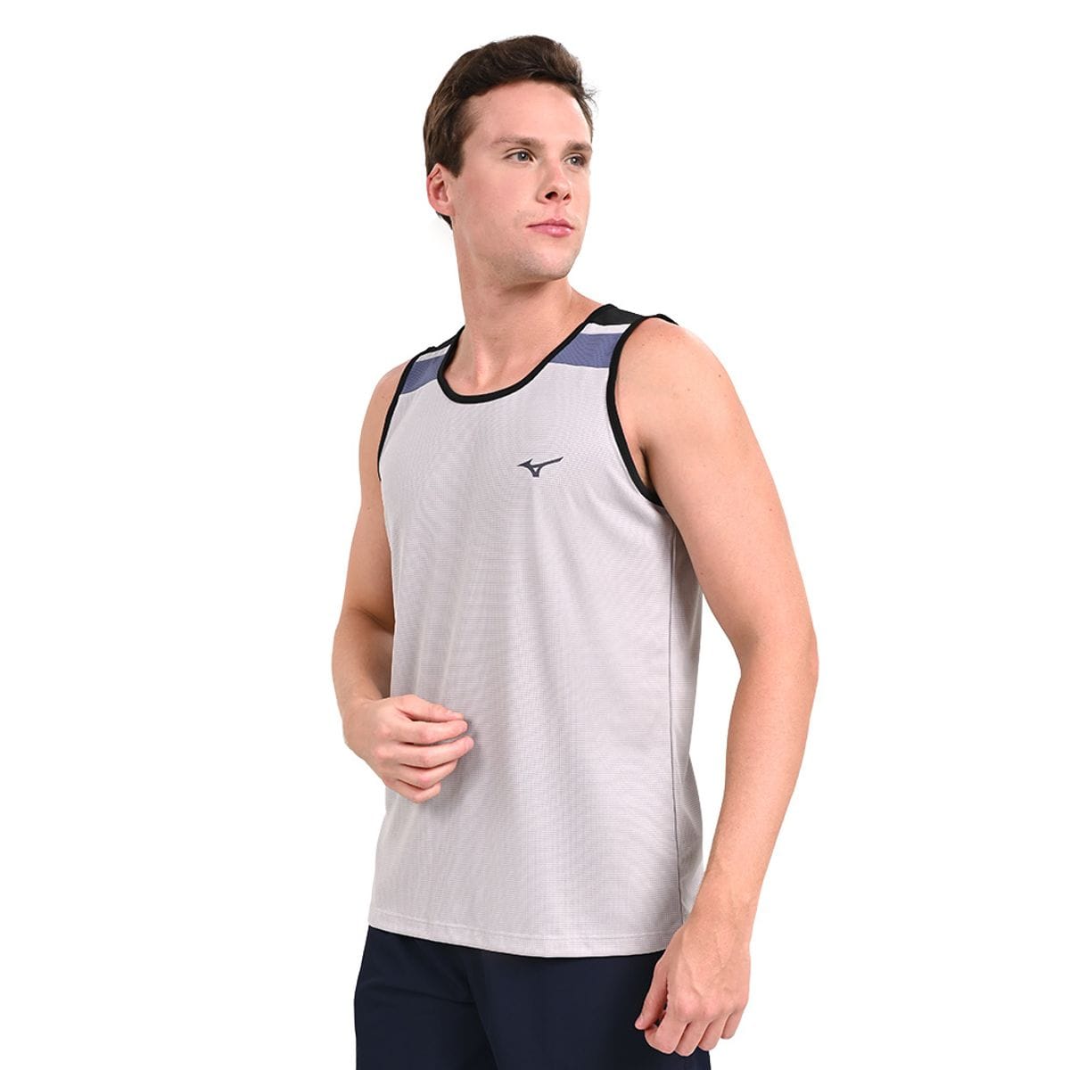 Regata de Treino Masculina Mizuno Soul Fit 3 Cinza