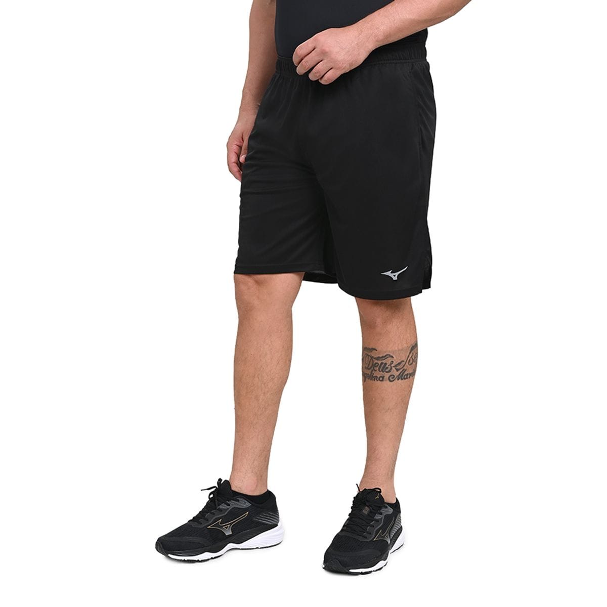 Bermuda de Treino Masculina Mizuno Root Mesh Preto