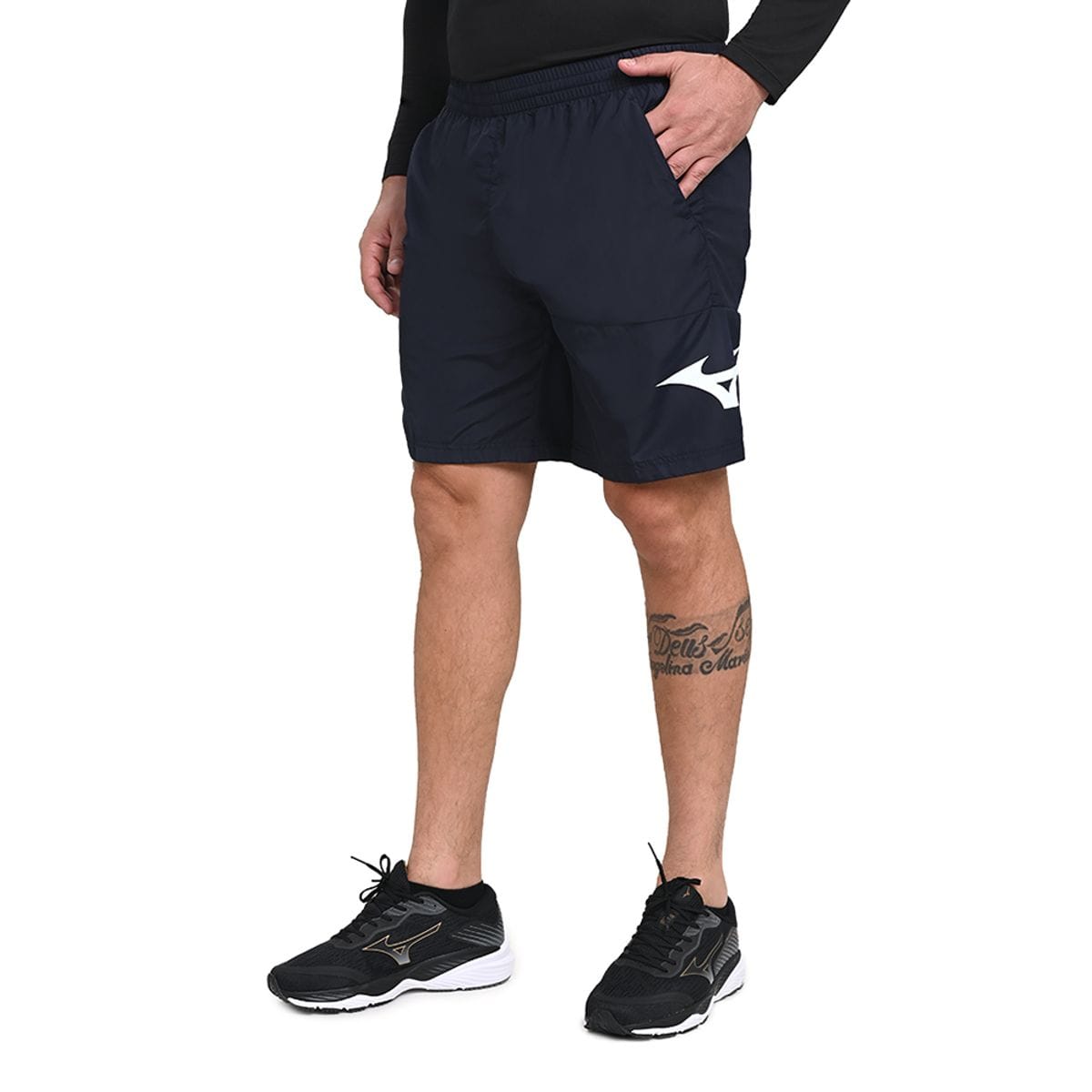 Bermuda de Treino Masculina Mizuno Bird Azul