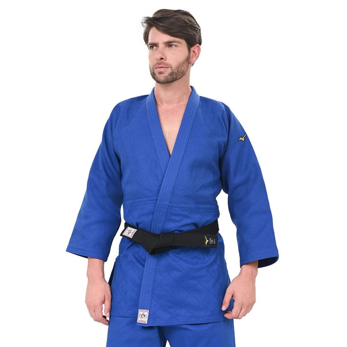 Jaqueta de Kimono Unissex Mizuno Azul
