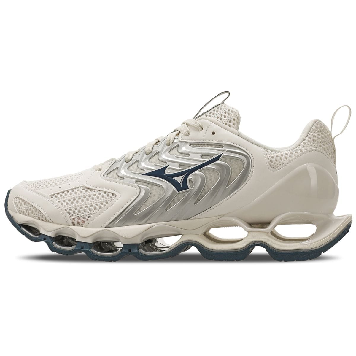Vista principal Tênis Mizuno Wave Prophecy 14 S Branco Mizuno