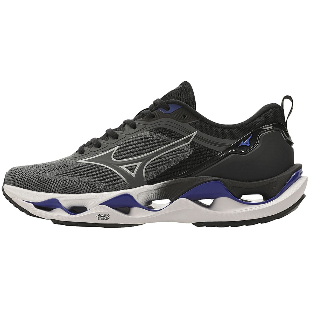 Tênis de Corrida Mizuno Wave Stratos 3 Masculino Cinza