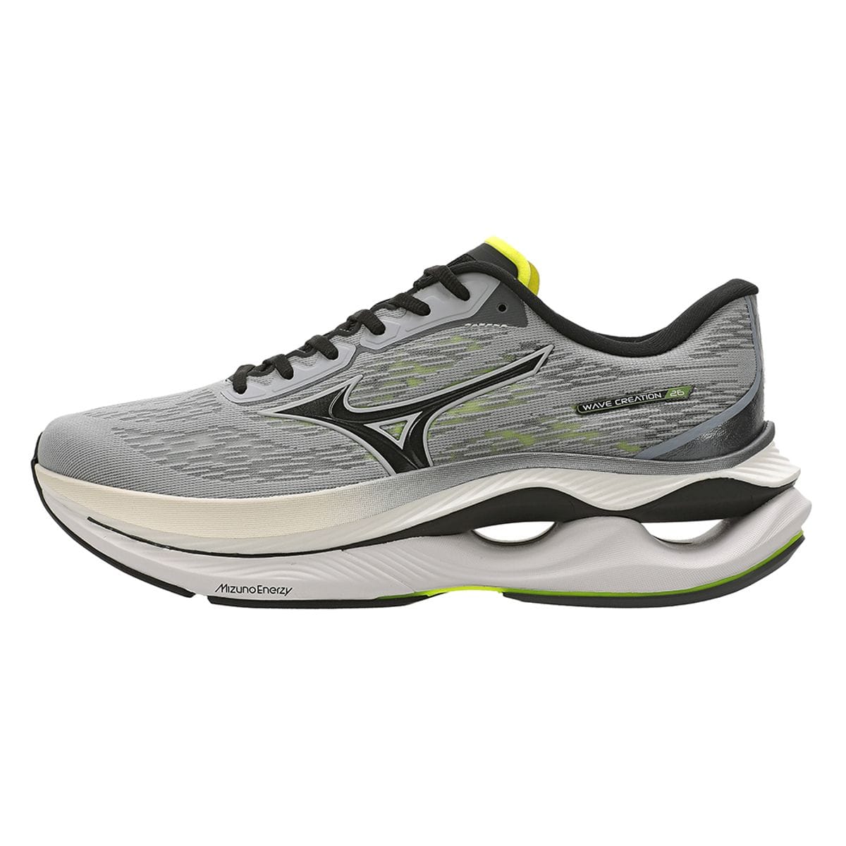 Tênis de Corrida Mizuno Wave Creation 26 Masculino Cinza