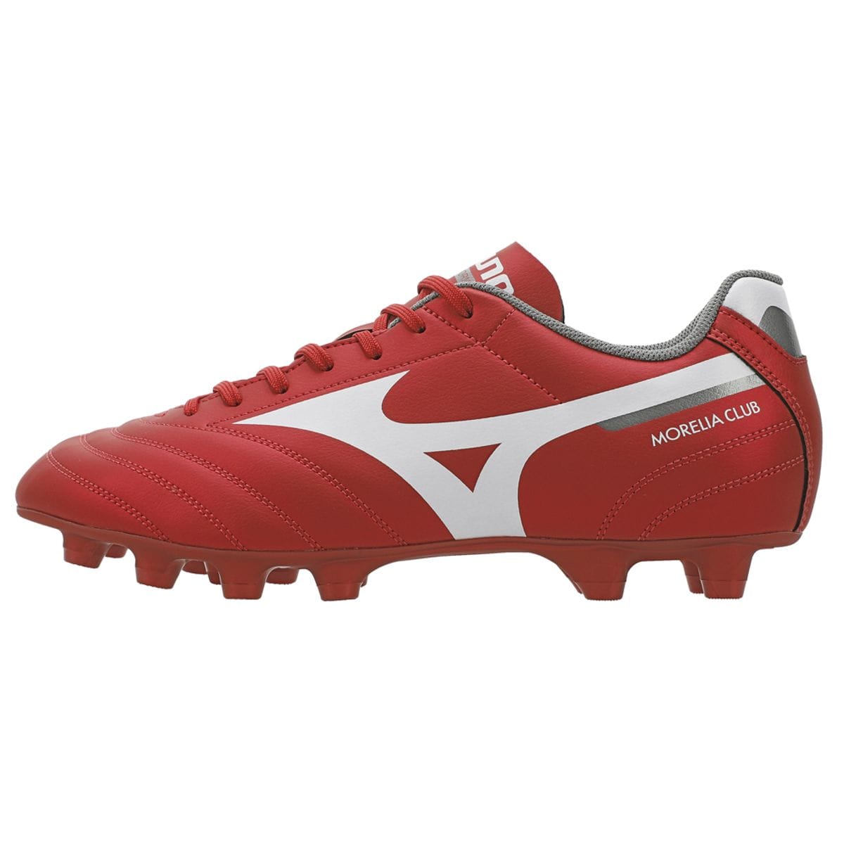 Chuteira de Campo Mizuno Morelia Club MD Masculina Vermelho