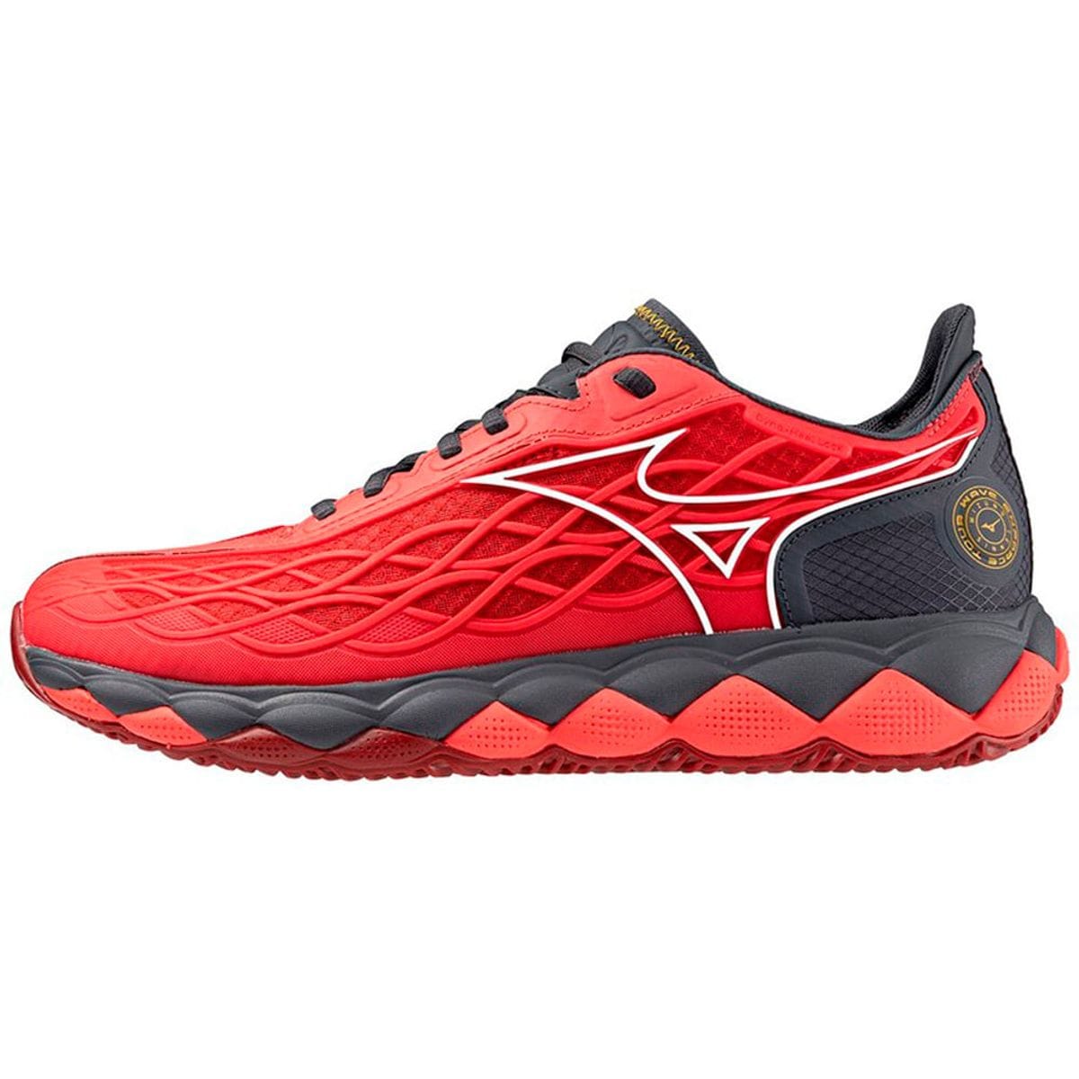 Tênis de Tennis Unissex Mizuno Wave Enforce Tour Clay Court Vermelho