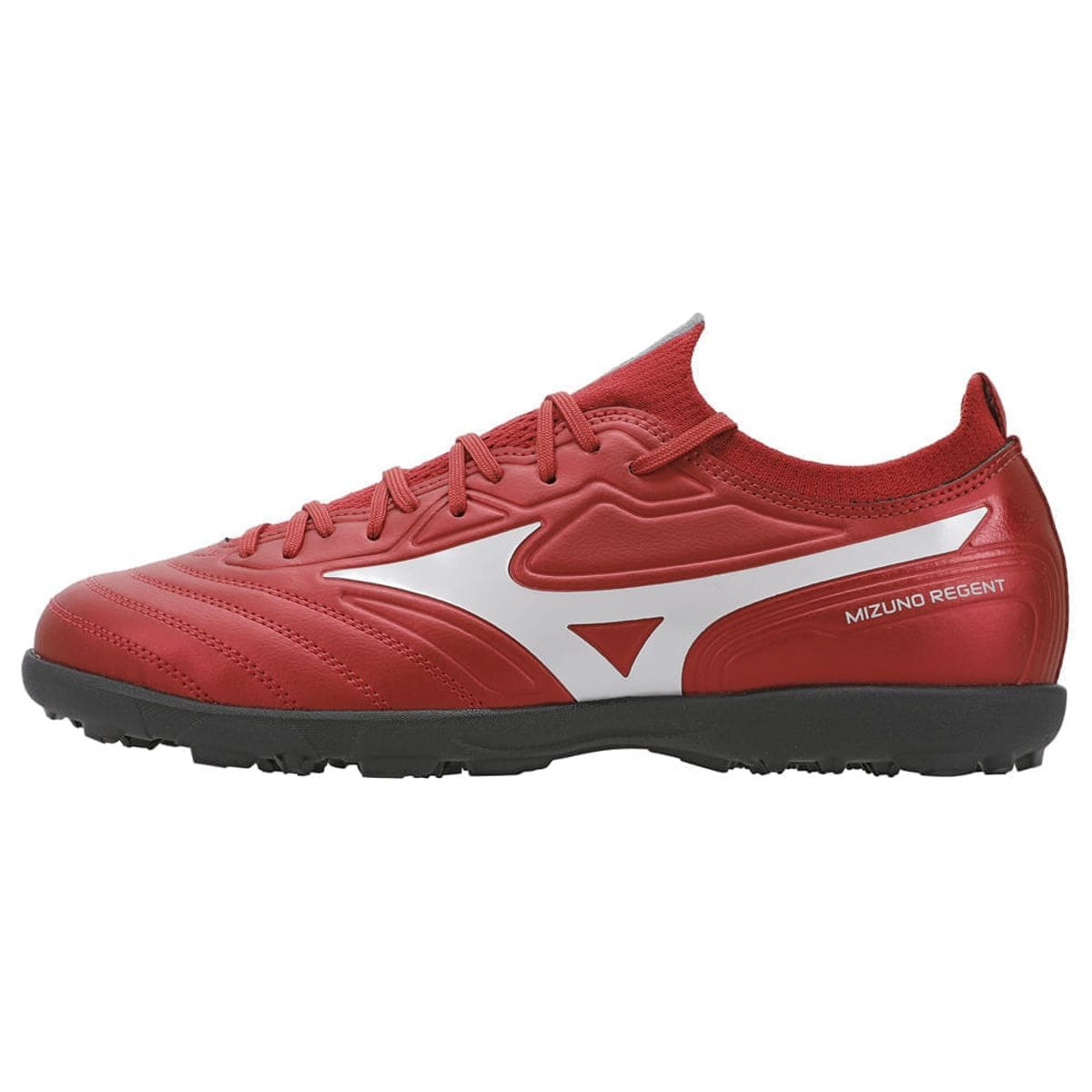 Vista principal Chuteira Society Mizuno Regent AS Masculina Vermelho Mizuno