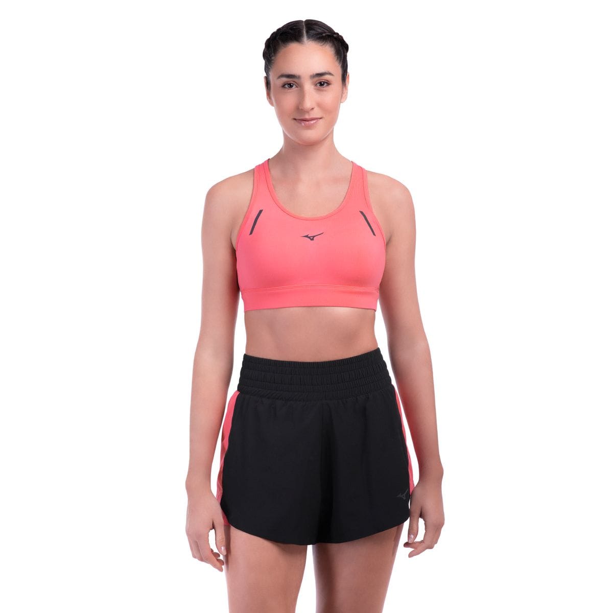 Top de Corrida Mizuno High Feminino Rosa