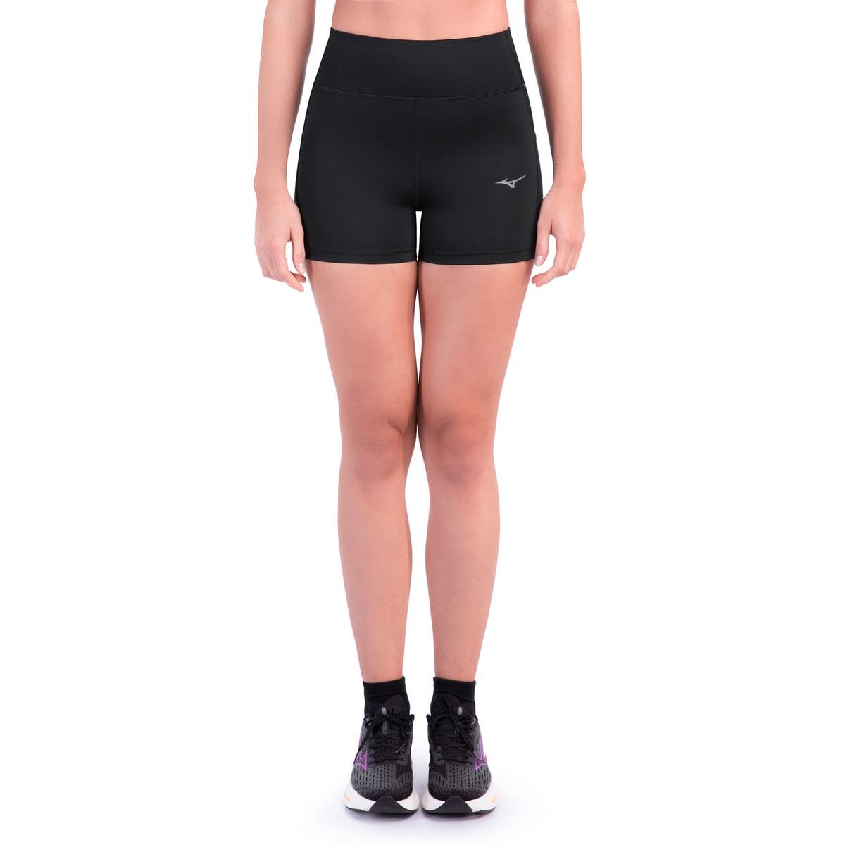 Shorts de Corrida Mizuno Compress Feminino Preto