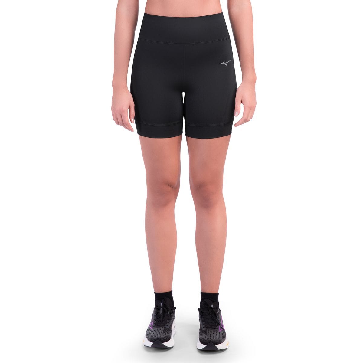 Bermuda de Corrida Mizuno Compress Feminino Preto