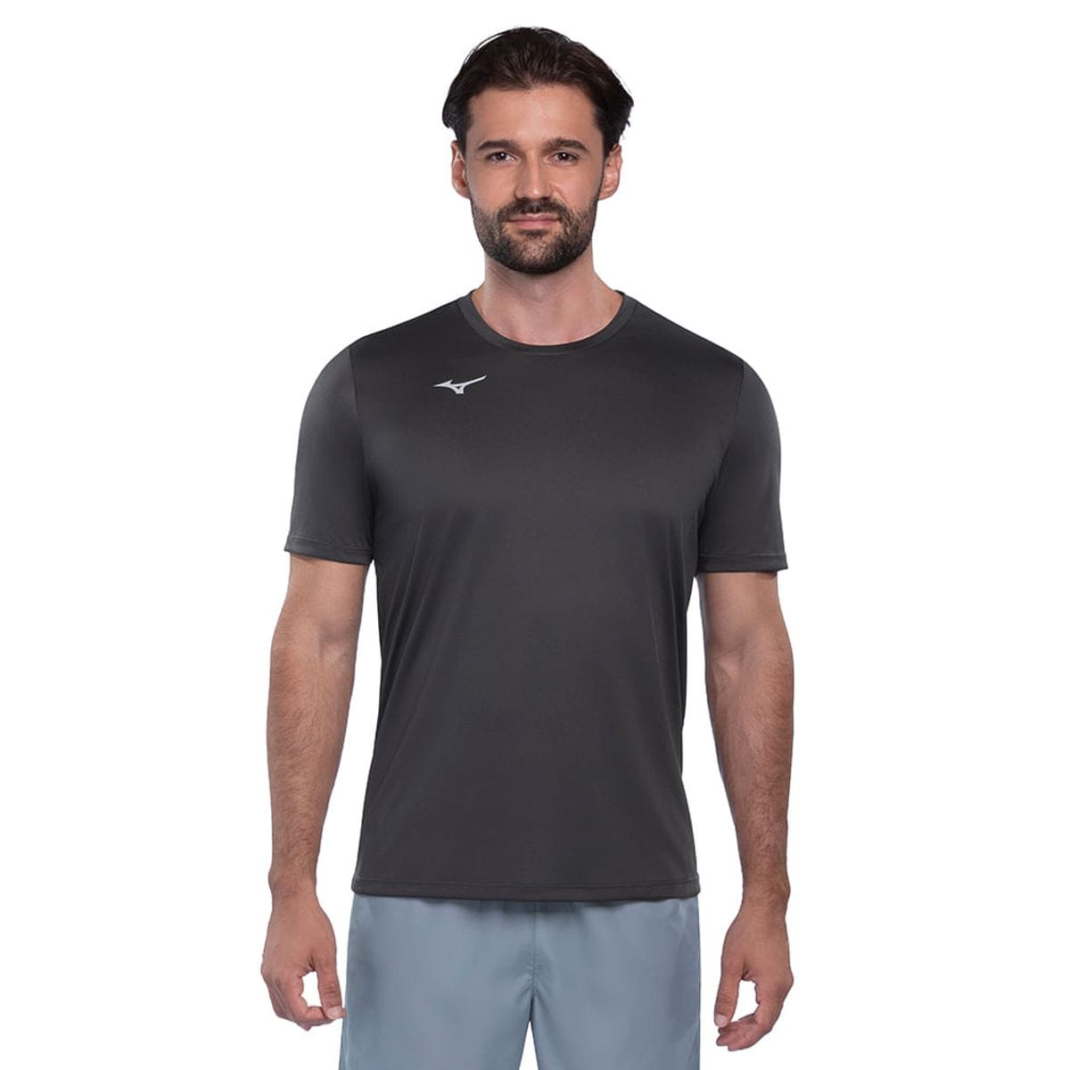 Camiseta de Treino Mizuno Energy 2.0 Masculina Cinza