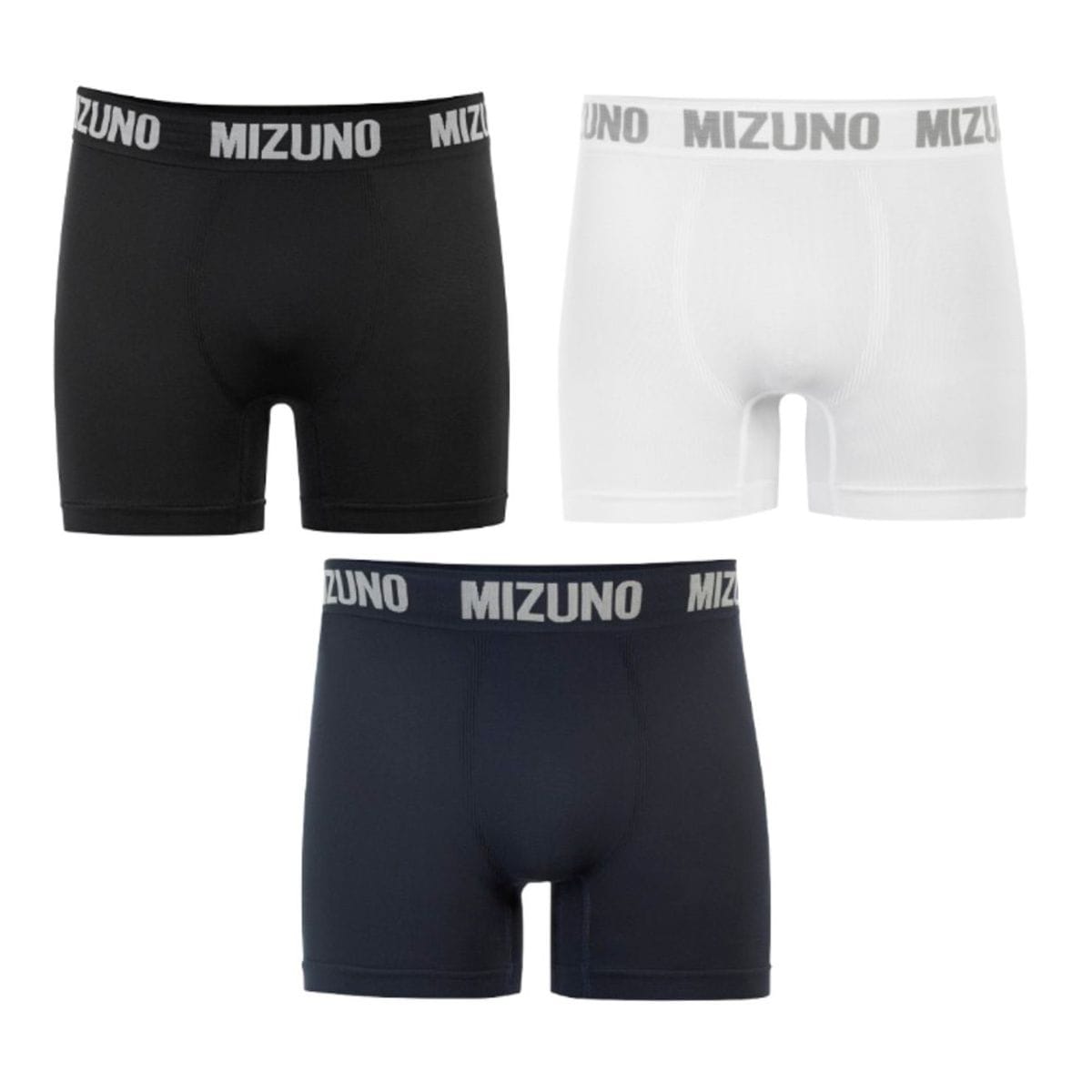 Kit 3 Cuecas Boxer Mizuno Multicolor