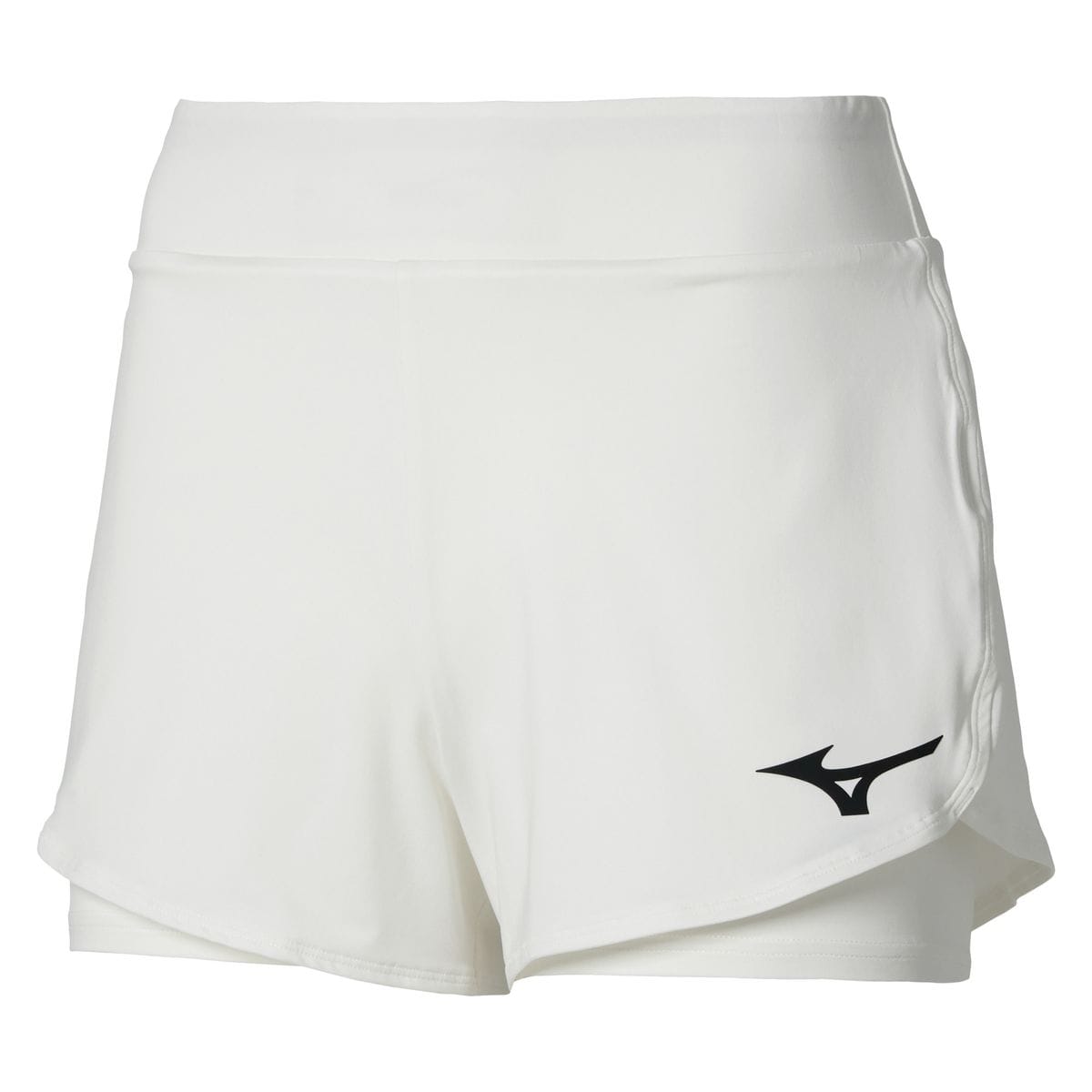 Shorts de Tennis Mizuno Flex Feminino Branco