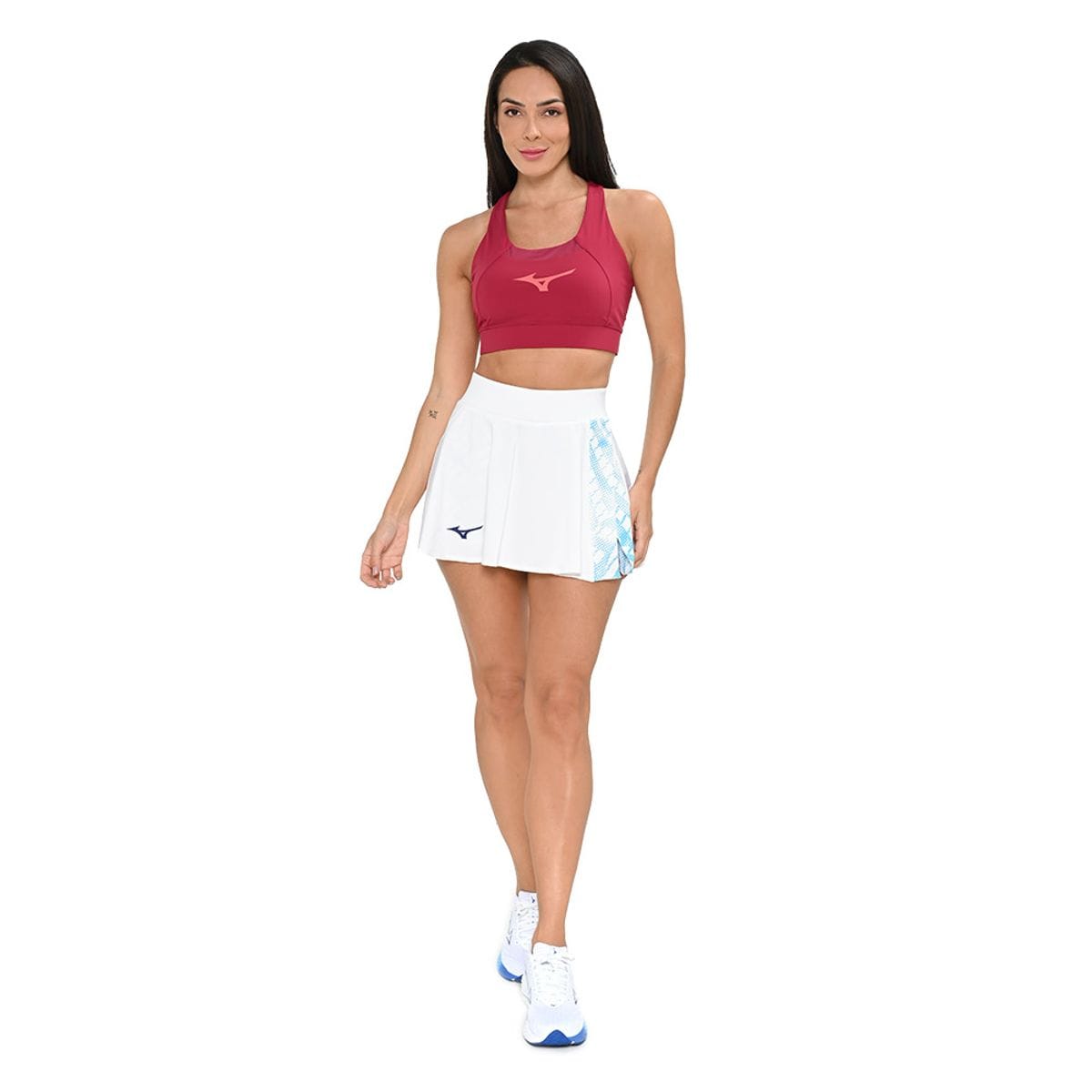 Top de Treino Feminino Mizuno Soul Fit Vermelho