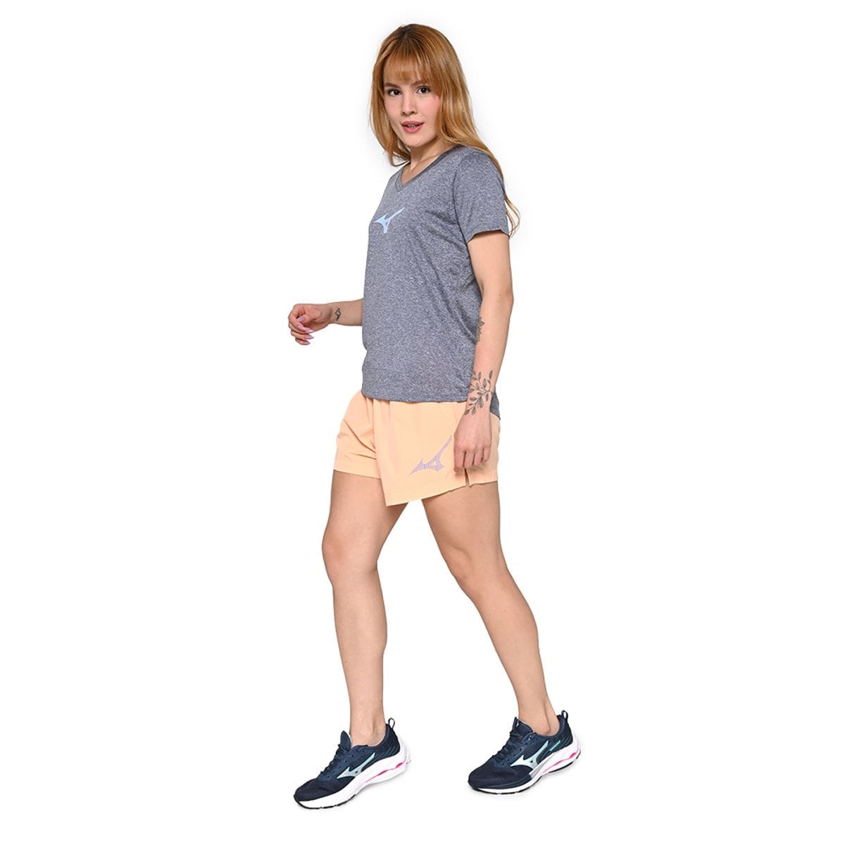 Shorts de Corrida Feminino Mizuno New Runner Rosa