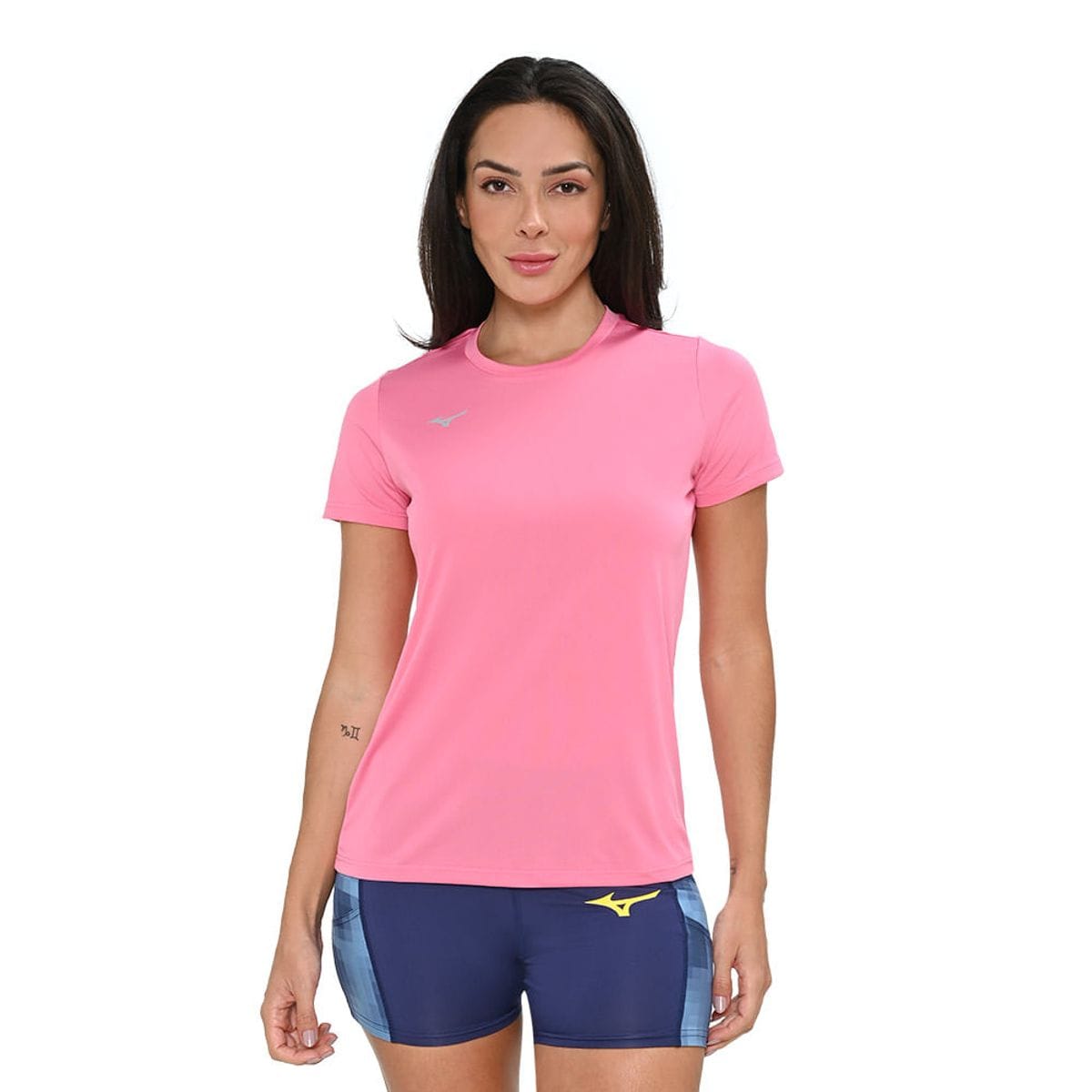 Camiseta de Treino Mizuno Energy 2.0 Feminina Rosa