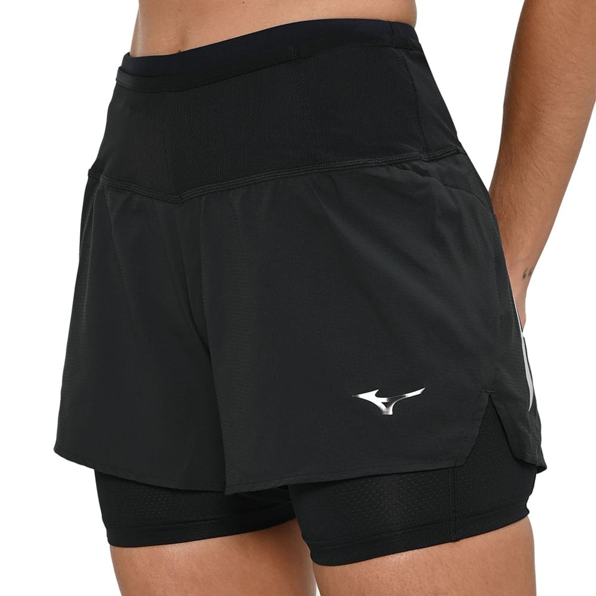 Shorts de Corrida Mizuno Trail ER 2in1 Feminino