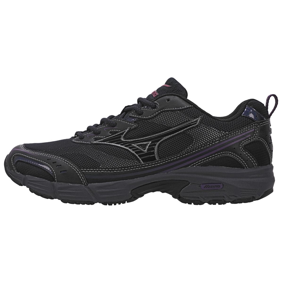 Vista principal Tênis Casual Mizuno MZR Glitch Preto Mizuno