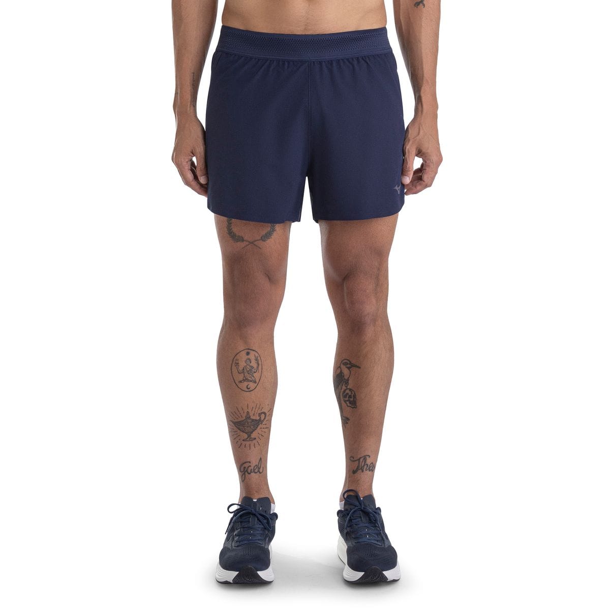 Shorts de Corrida Mizuno High 4 Masculino Azul
