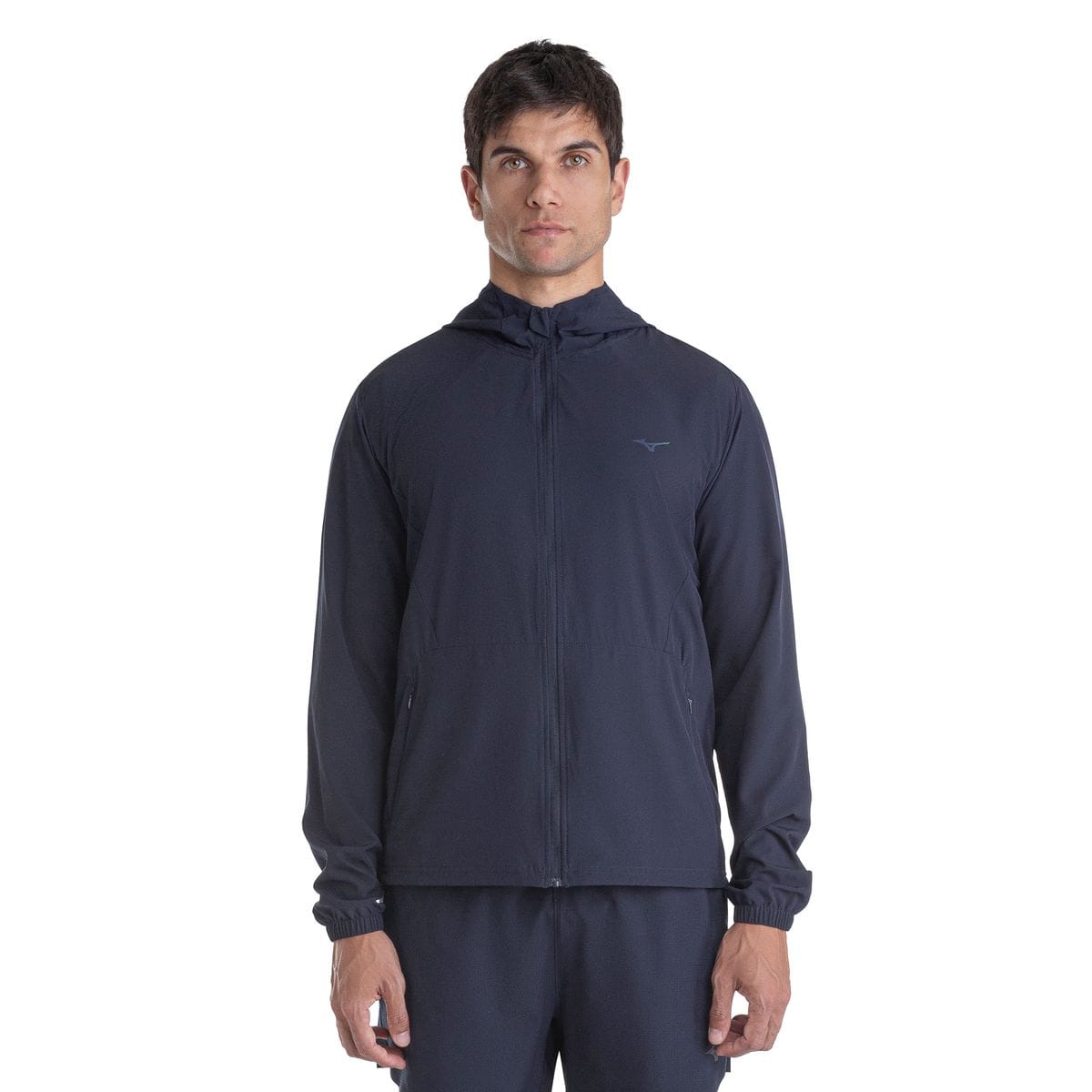 Jaqueta de Corrida Mizuno High 3 Masculina Azul