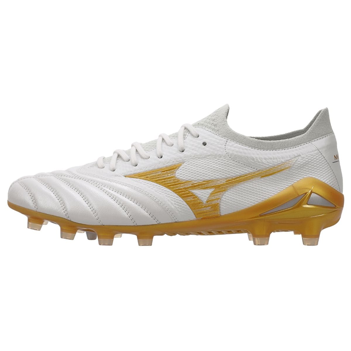 Chuteira de Campo Mizuno Morelia Neo IV Beta Japan Masculina Branco