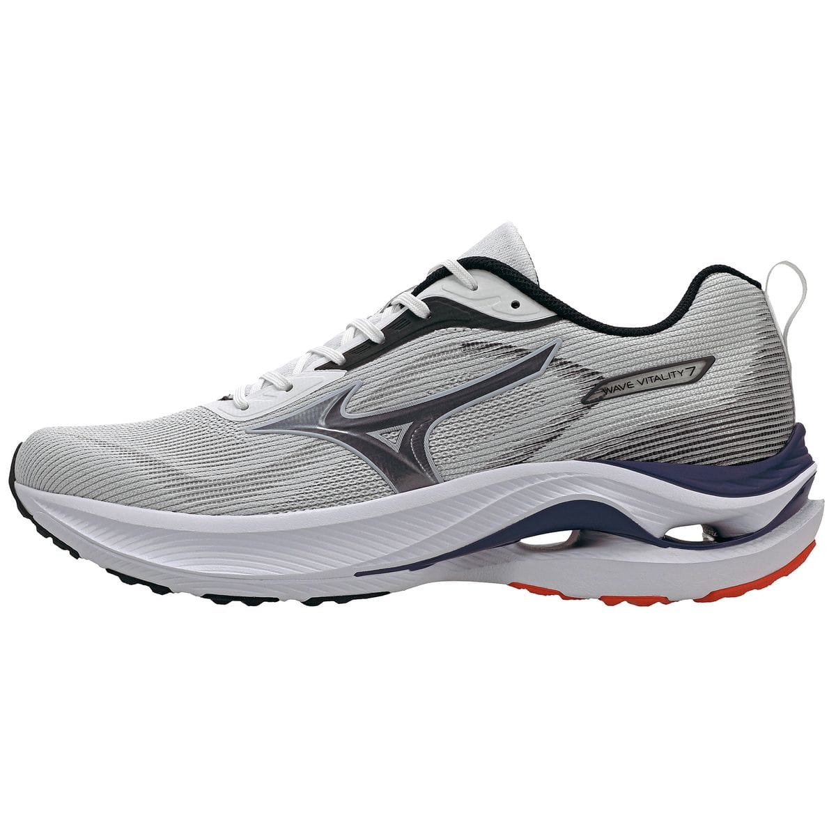 Vista principal Tênis de Corrida Mizuno Wave Vitality 7 Masculino Branco Mizuno