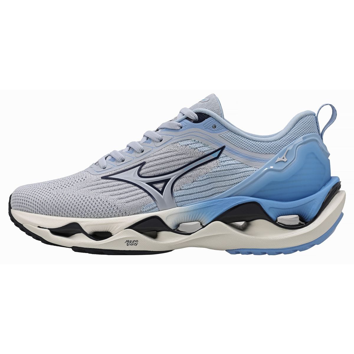Vista principal Tênis de Corrida Mizuno Wave Stratos 3 Feminino Azul Mizuno