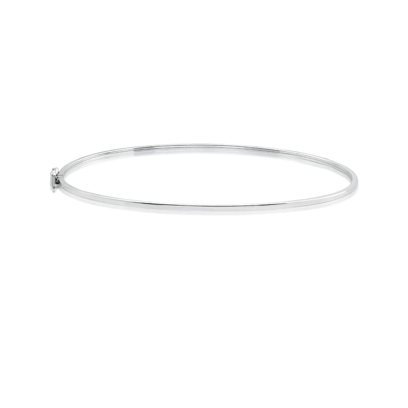 Pulseira Rígida em Ouro Branco 18k