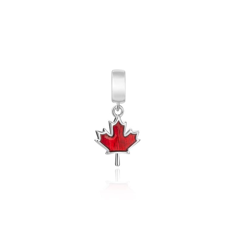 Charm Canadá em Prata 925