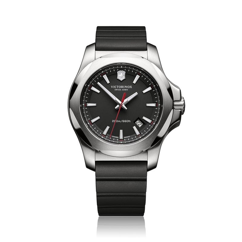 Relógio Victorinox I.N.O.X. com Pulseira de Borracha e Bumper Removível 241682.1