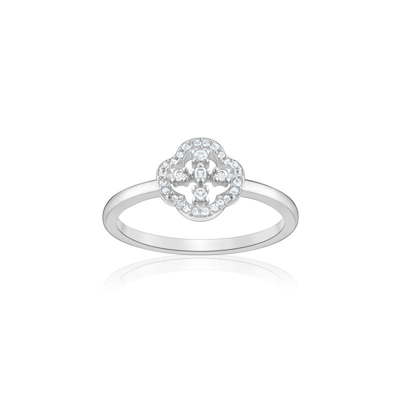 Anel Arcos com Topázio em Prata 925