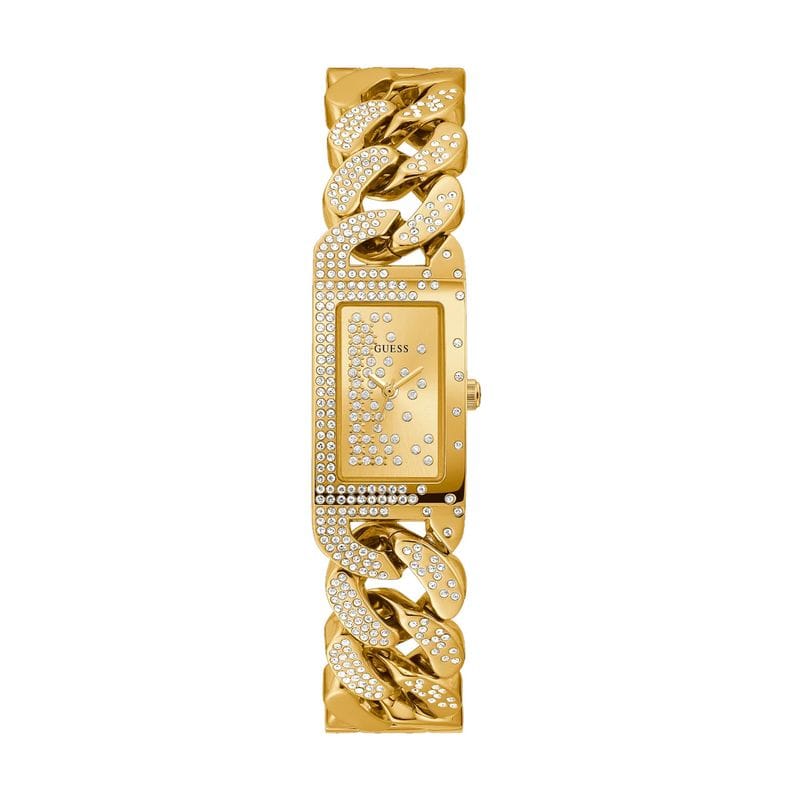 Vista principal Relógio Guess Feminino Em Aço Dourado - Relógio Guess Feminino em Aço Dourado Guess