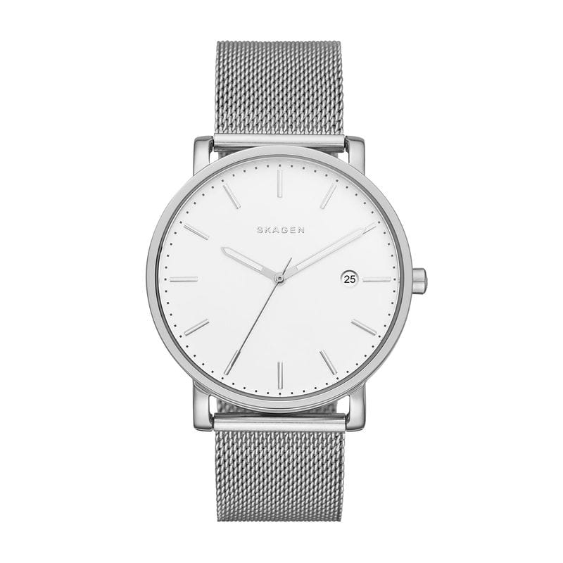 Vista principal Relógio Skagen Masculino em Aço Prateado skagen