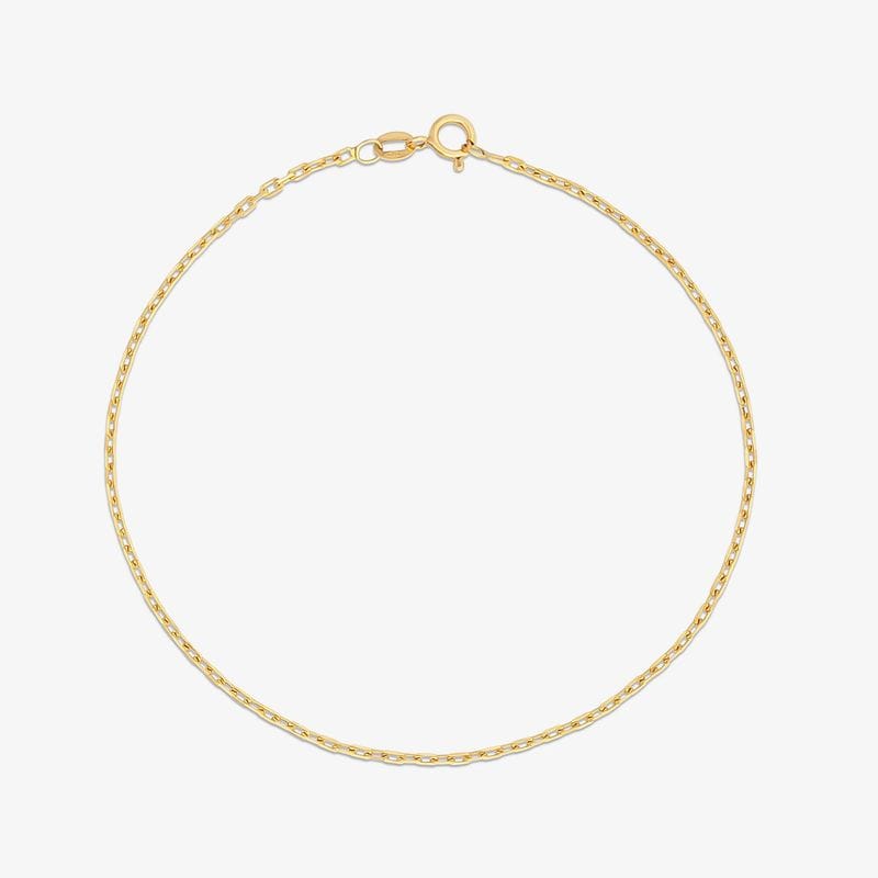 Pulseira Malha Cartier em Ouro Amarelo 18k - 18 cm