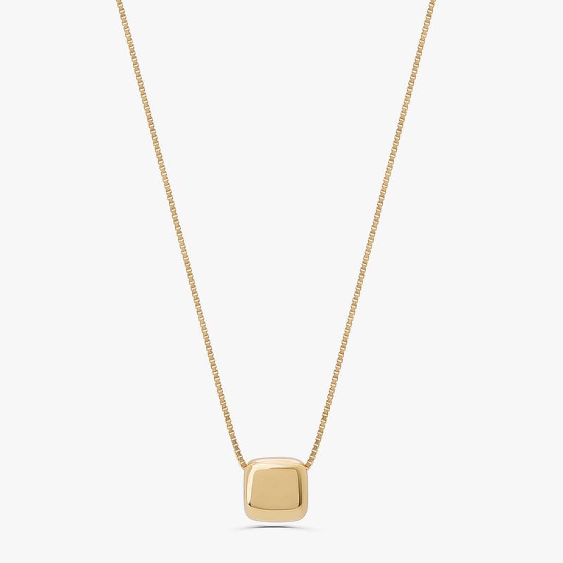 Pingente Liso em Ouro Amarelo 18k