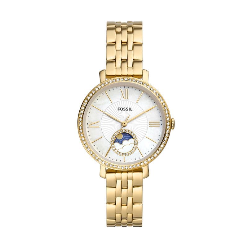 Relógio Fossil Feminino em Aço Dourado